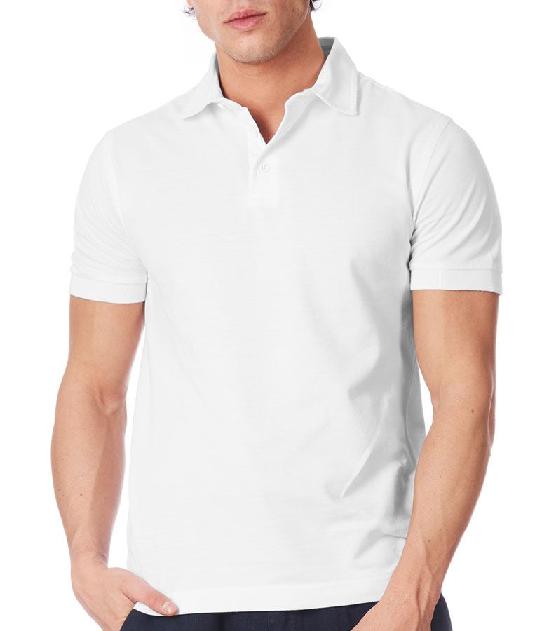 Zeybra POLO UOMO COTONE BIANCO 2025