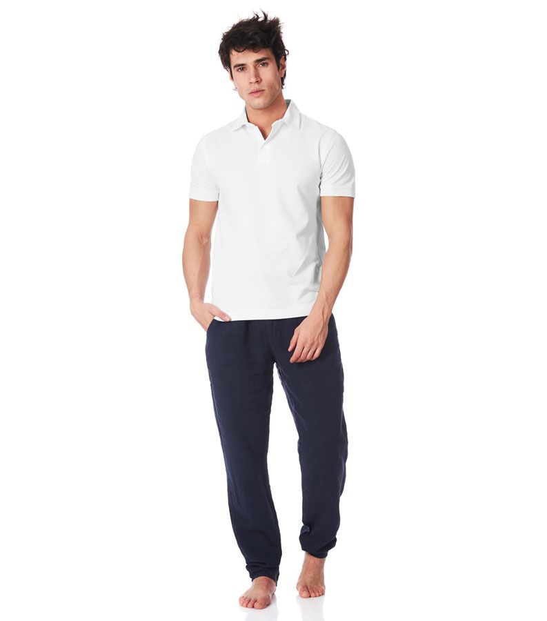 Zeybra POLO UOMO COTONE BIANCO 2025
