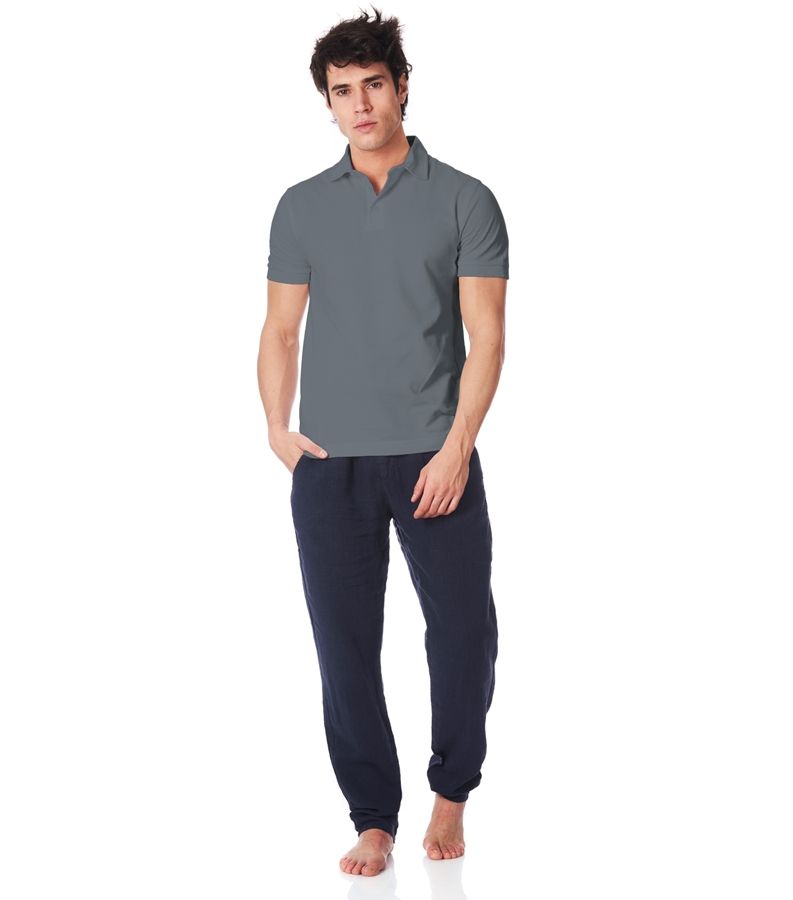 Zeybra POLO UOMO COTONE BLU In Linea