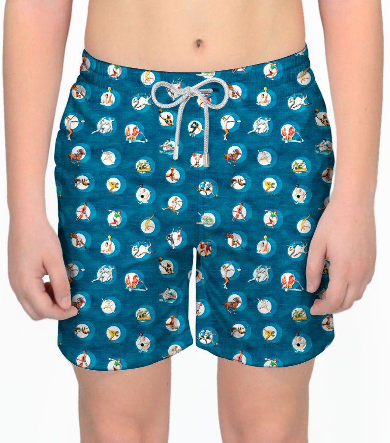 Zeybra COSTUME BAMBINO OLIMPIADI BLU Affare Del Giorno