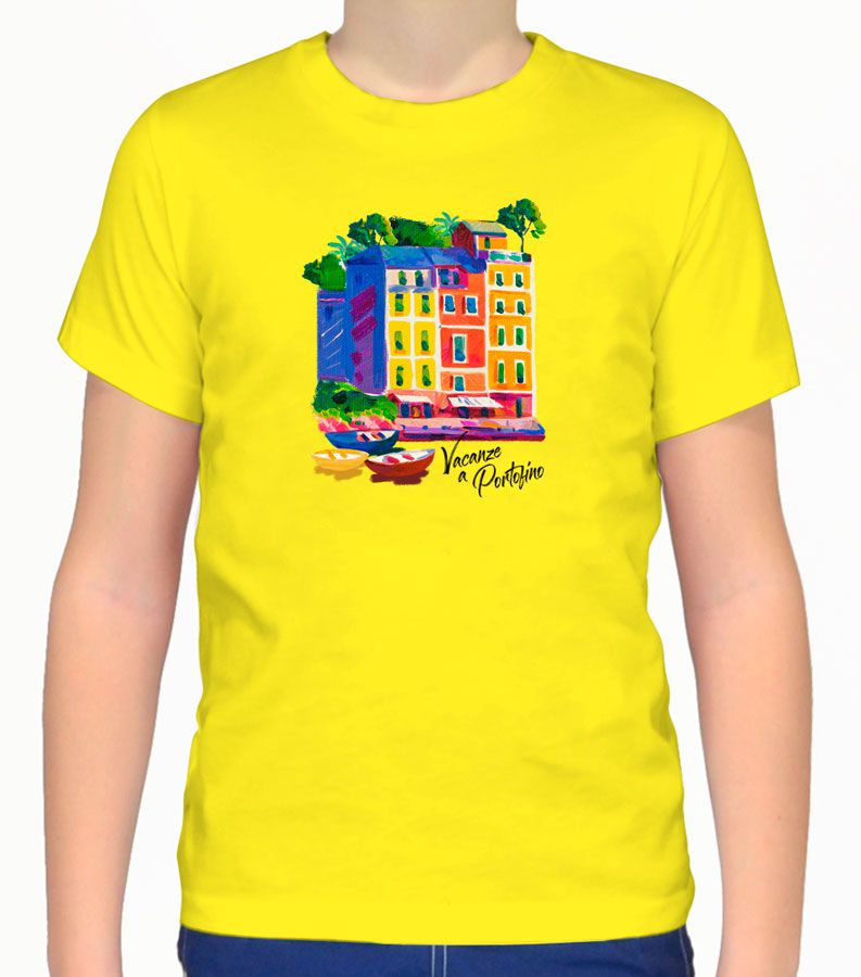 Zeybra T-SHIRT BAMBINO GIALLO Economico