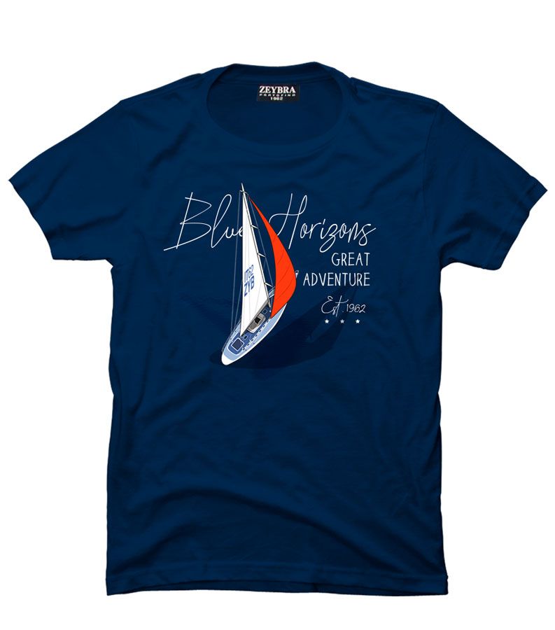Zeybra T-SHIRT BAMBINO BLU Saldi
