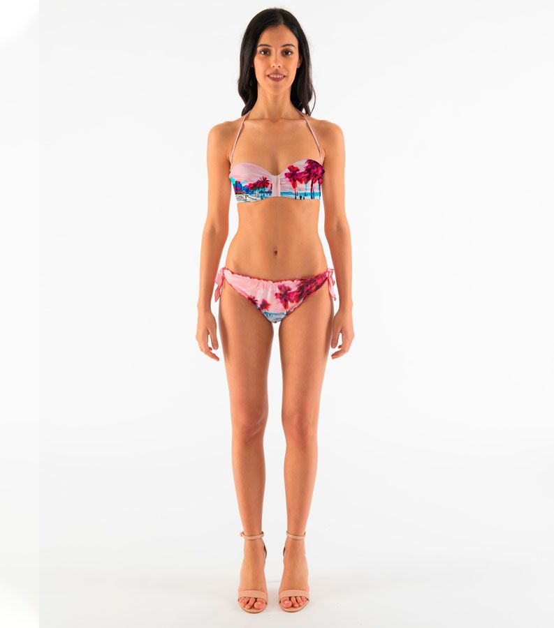 Zeybra SLIP DONNA ARRICCIATO BRASILE ROSA Moda