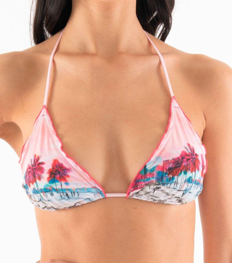 Zeybra TRIANGOLO DONNA ARRICCIATO BRASILE ROSA 2025