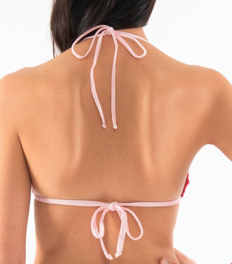 Zeybra TRIANGOLO DONNA ARRICCIATO BRASILE ROSA 2025