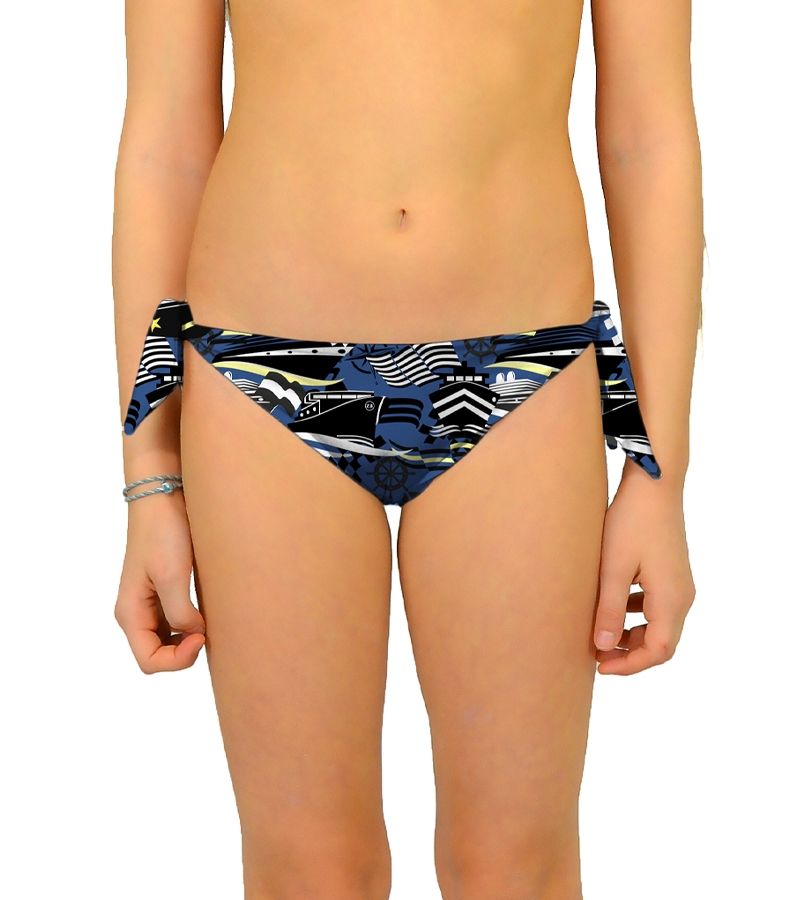 Zeybra SLIP BAMBINA REVERSIBILE NAUTICO BLU Consegna Veloce