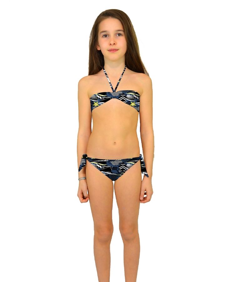 Zeybra SLIP BAMBINA REVERSIBILE NAUTICO BLU Consegna Veloce