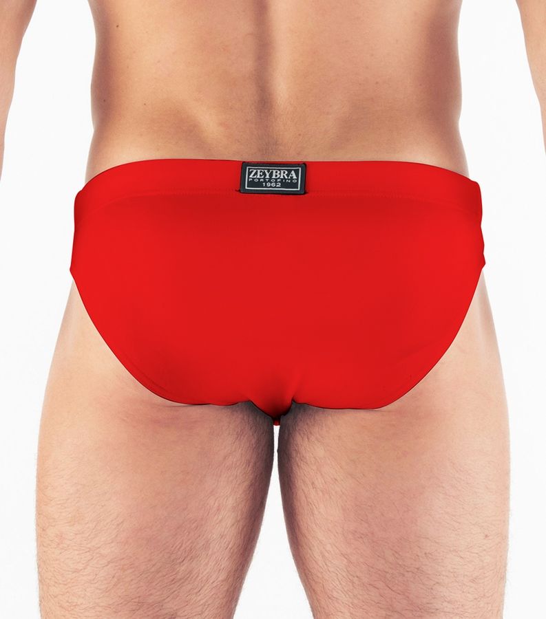 Zeybra SLIP UOMO TINTA UNITA RED RACE In Vendita