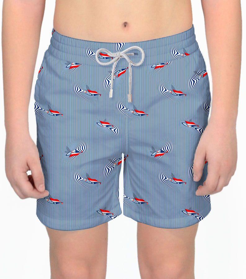 Zeybra COSTUME BAMBINO BARCHE A VELA BLU Vendita