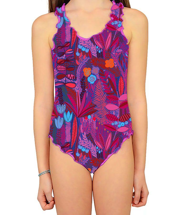 Zeybra COSTUME INTERO BAMBINA BOTANIC FUXIA Online