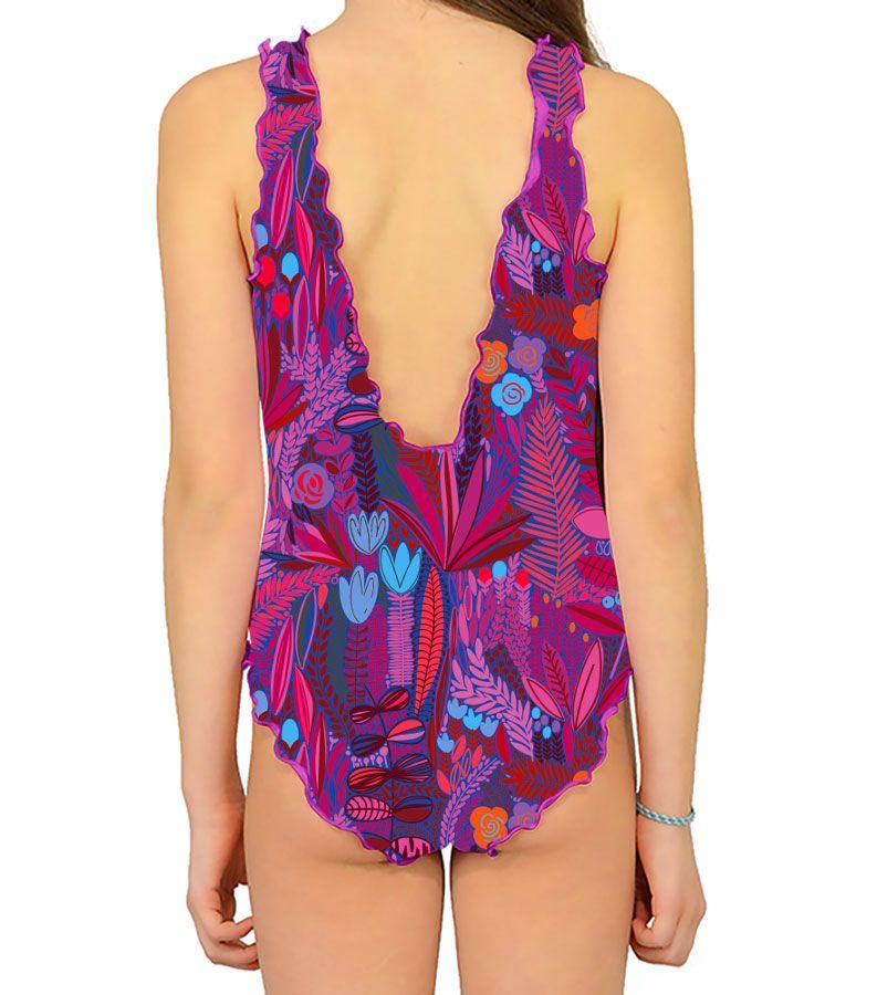 Zeybra COSTUME INTERO BAMBINA BOTANIC FUXIA Online