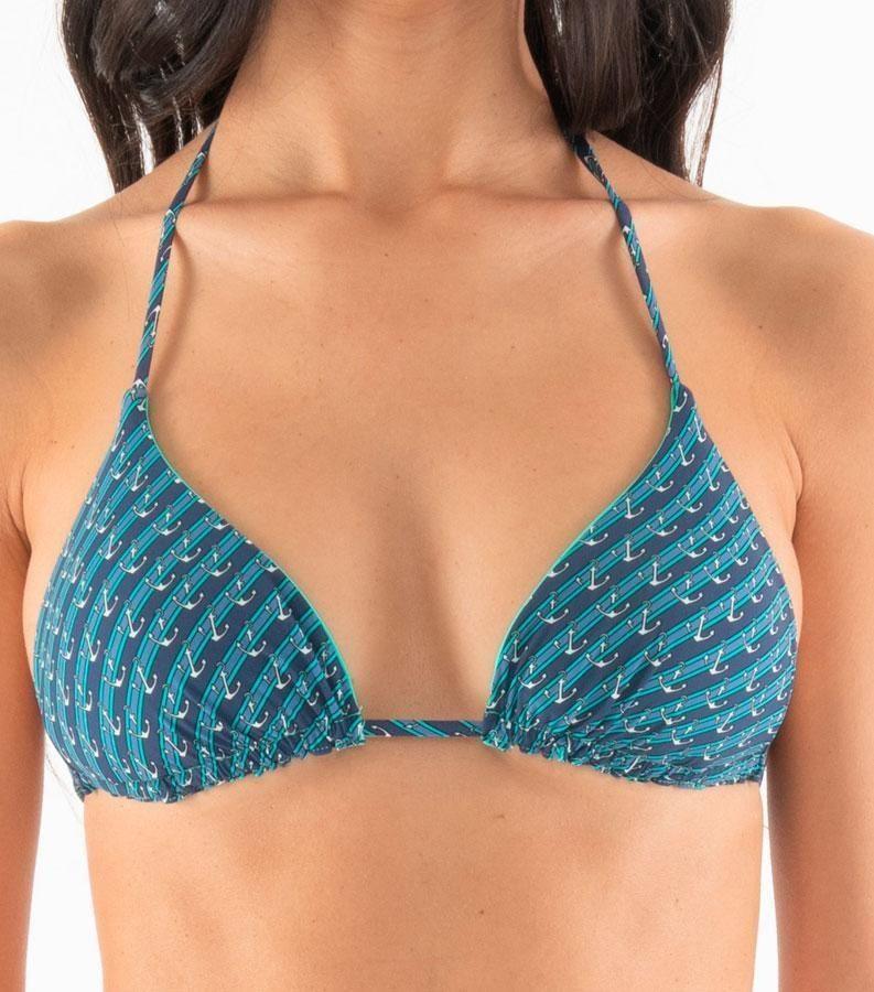 Zeybra TRIANGOLO DONNA REVERSIBILE ANCORE BALI Promozione temporanea
