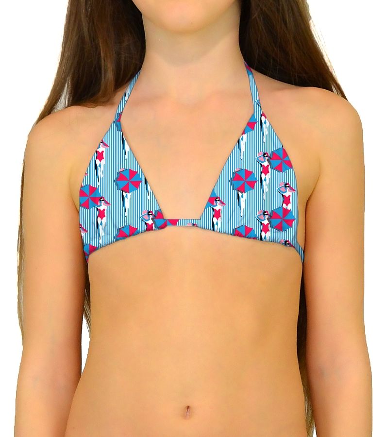 Zeybra TRIANGOLO BAMBINA REVERSIBILE OMBRELLONI HAWAY Offerte