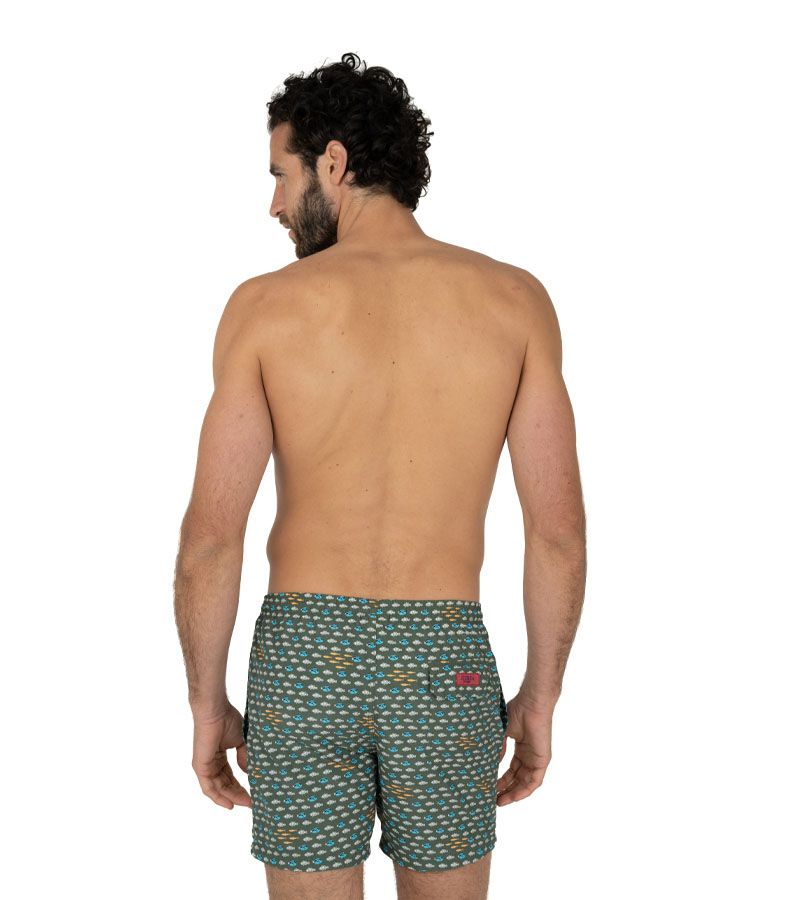 Zeybra COSTUME UOMO BRANCO PESCI MILITY Saldi Di Fabbrica