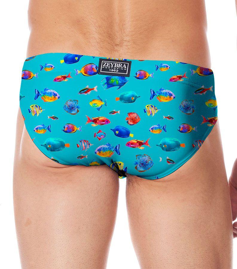 Zeybra SLIP ALTO UOMO PESCI HAWAII Vendite Flash