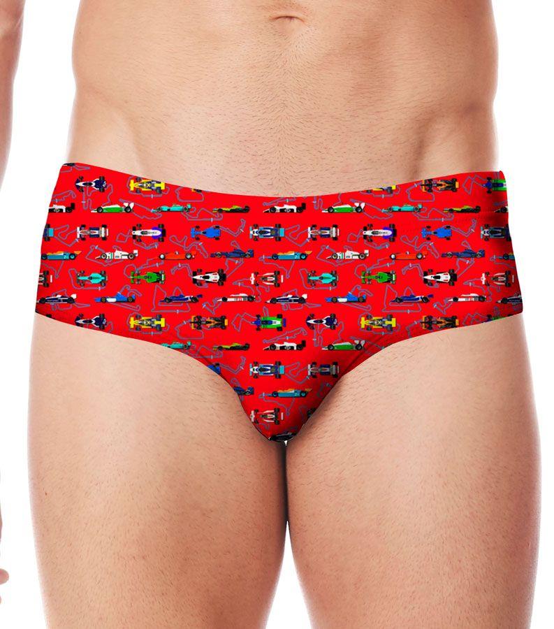 Zeybra SLIP ALTO UOMO FORMULA 1 RED RACE In Saldo