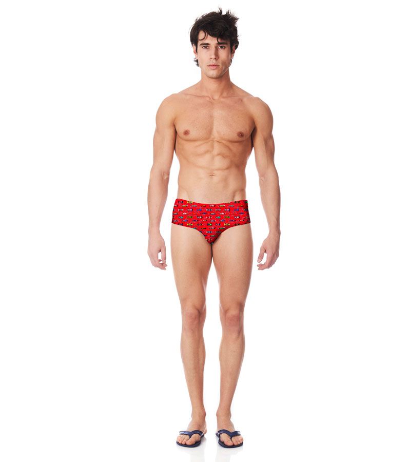 Zeybra SLIP ALTO UOMO FORMULA 1 RED RACE In Saldo