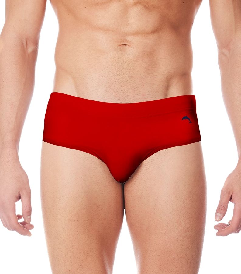 Zeybra SLIP ALTO UOMO TINTA UNITA RED RACE Moda