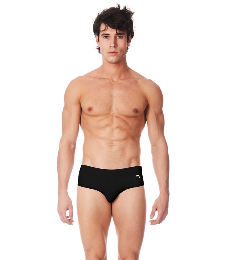 Zeybra SLIP ALTO UOMO TINTA UNITA BLACK Italy