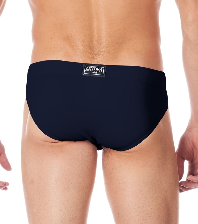 Zeybra SLIP ALTO UOMO TINTA UNITA BLU Italia