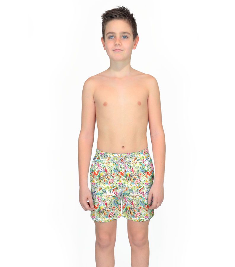 Zeybra COSTUME BAMBINO BOTANIC BIANCO Shopping online