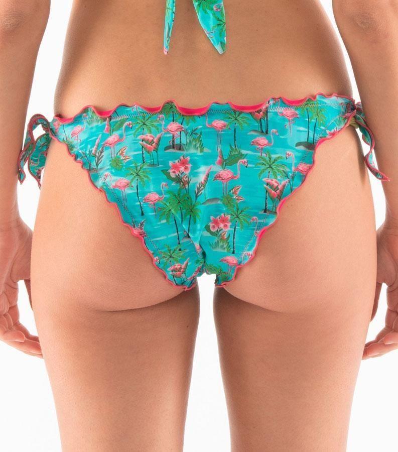 Zeybra SLIP DONNA ARRICCIATO FENICOTTERI ACQUA Qualità