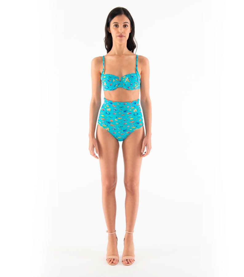 Zeybra COSTUME DONNA A BALCONCINO PESCI HAWAY Negozi Online