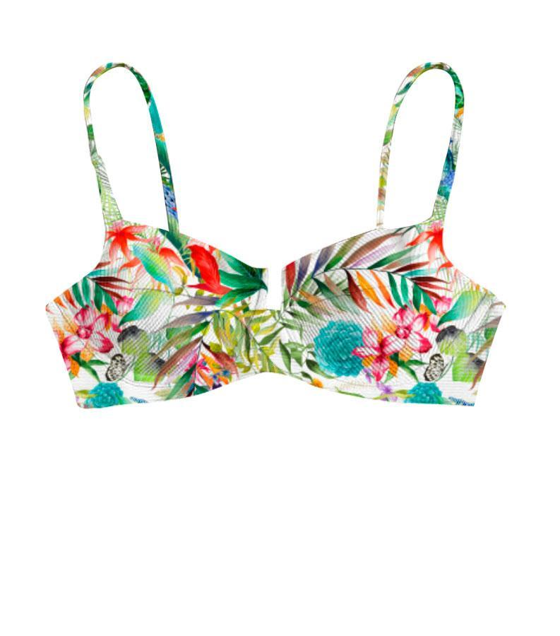 Zeybra COSTUME DONNA A BALCONCINO BOTANIC BIANCO Acquista Ora