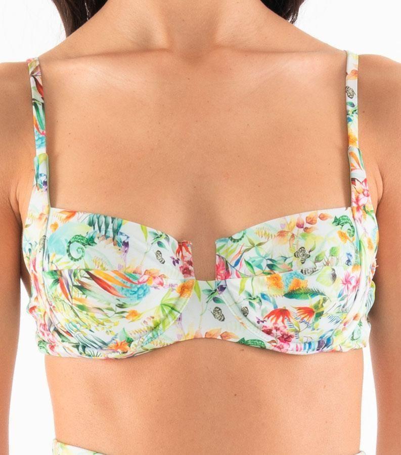 Zeybra COSTUME DONNA A BALCONCINO BOTANIC BIANCO Acquista Ora