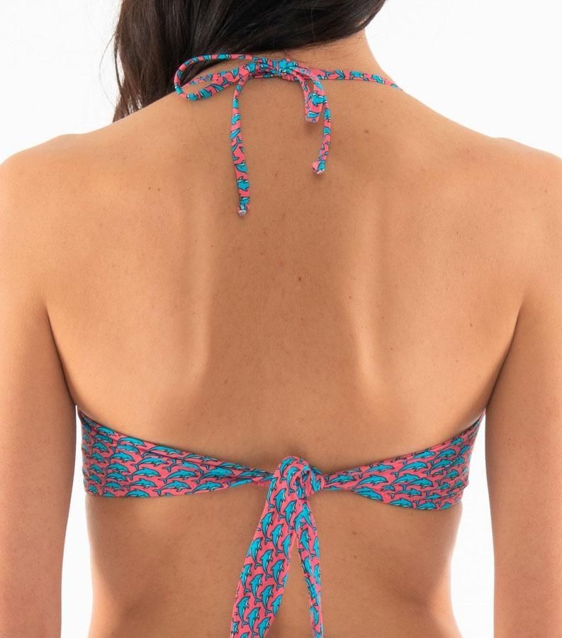 Zeybra FASCIA DONNA PUSH UP DELFINI PINK Promozione Limitata