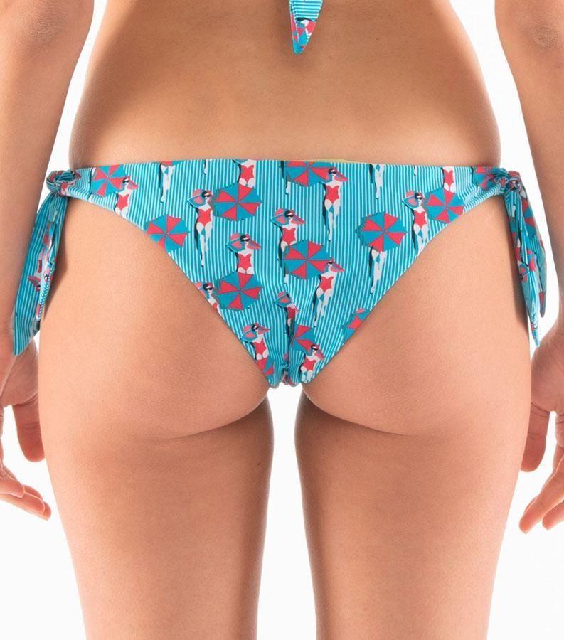 Zeybra SLIP DONNA REVERSIBILE OMBRELLONI HAWAY Spedizione gratuita