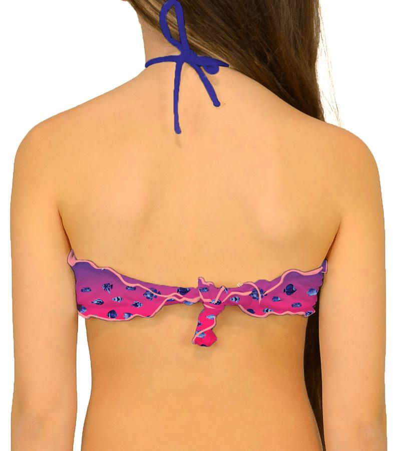Zeybra FASCIA BAMBINA PESCI SFUMATO CORALLO FLUO Smaltimento dello stoccaggio