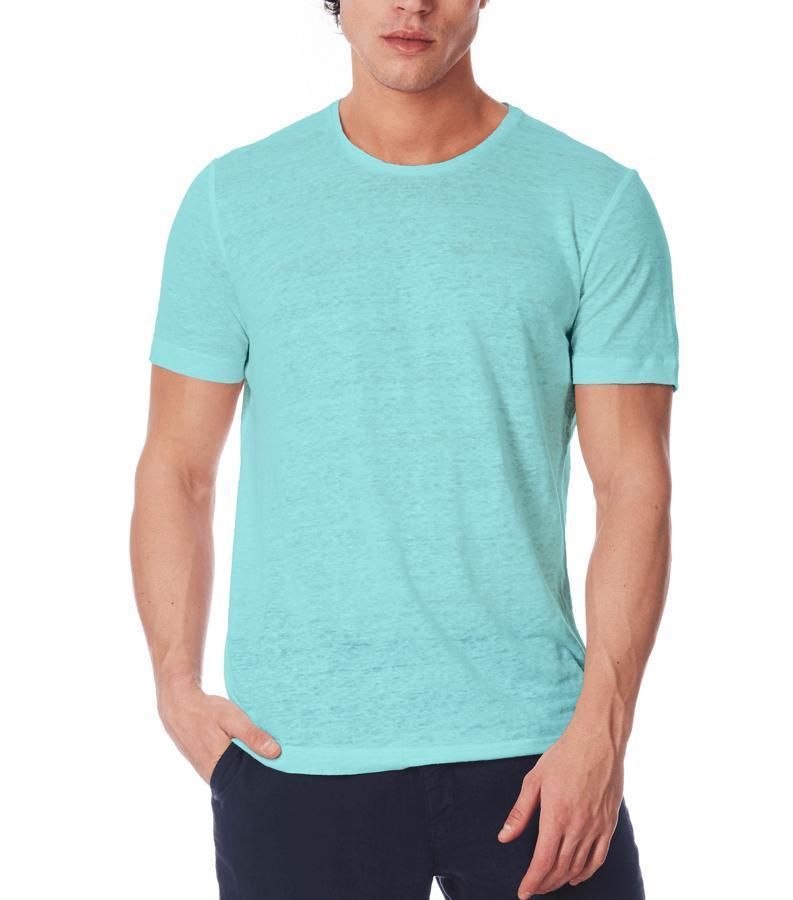Zeybra T-SHIRT UOMO LINO ACQUA Bestseller