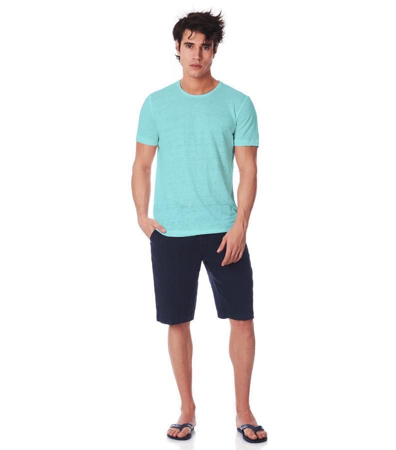 Zeybra T-SHIRT UOMO LINO ACQUA Bestseller