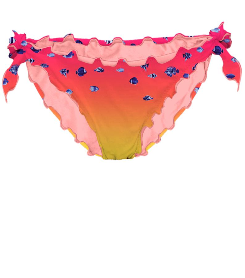 Zeybra SLIP DONNA PESCI SFUMATO CORALLO FLUO Prezzo basso