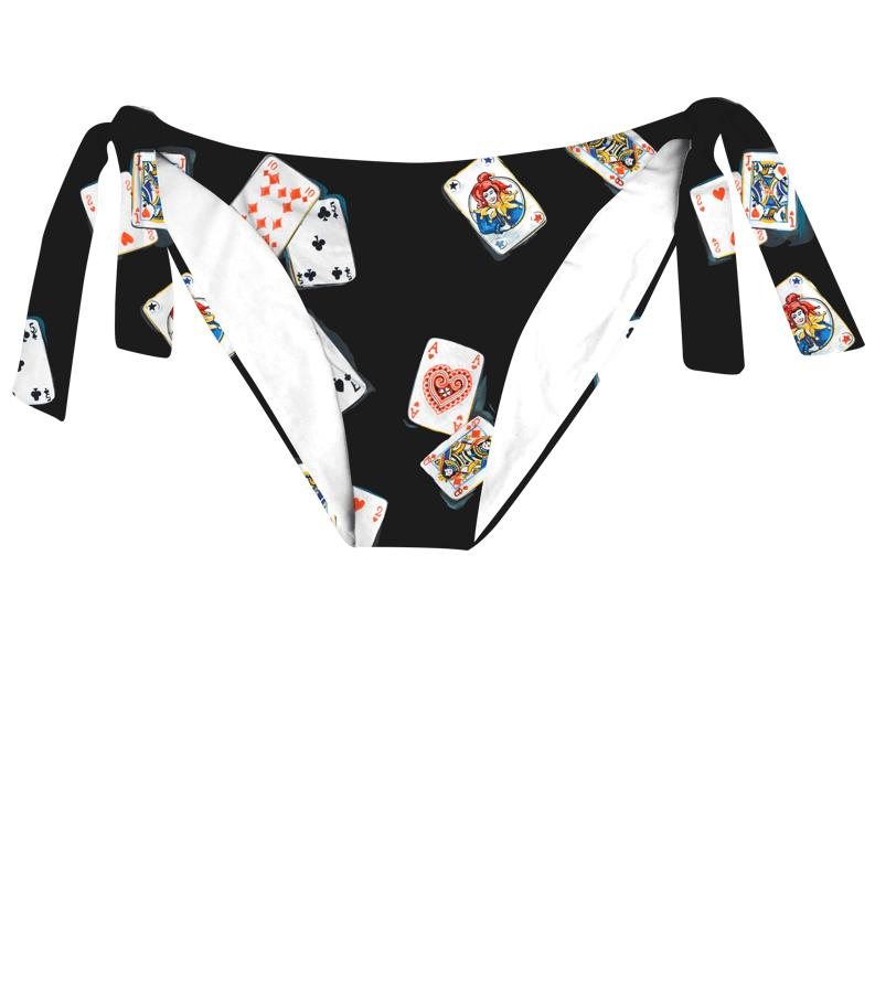 Zeybra SLIP DONNA CARTE POKER BLACK Offerta settimanale