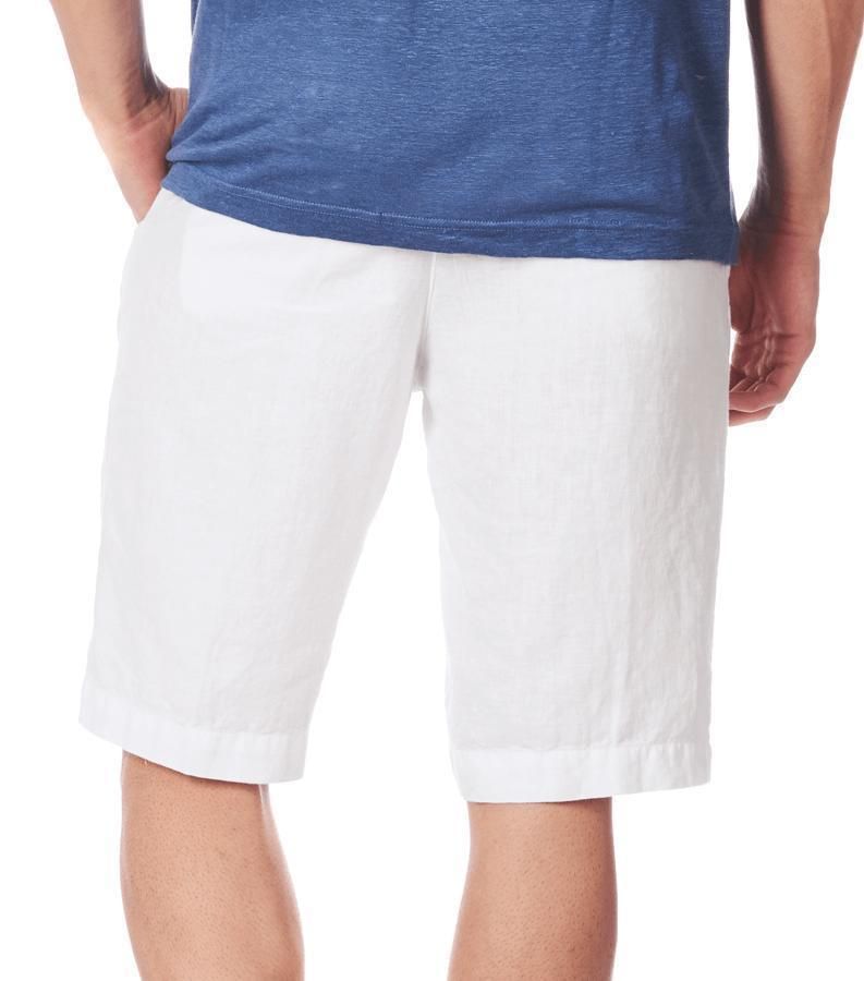 Zeybra BERMUDA UOMO LINO BIANCO Sostegno trimestrale
