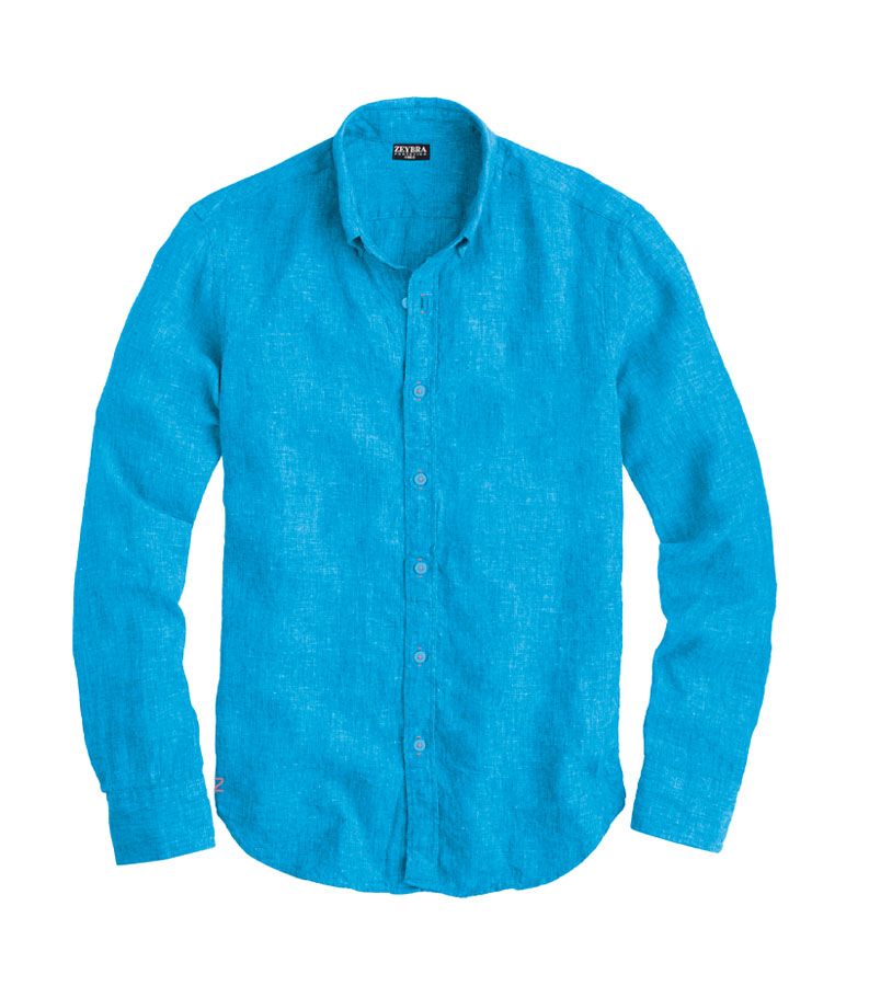 Zeybra CAMICIA UOMO LINO Soddisfazione Garantita