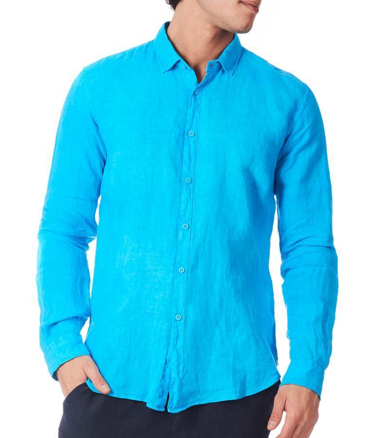 Zeybra CAMICIA UOMO LINO Soddisfazione Garantita