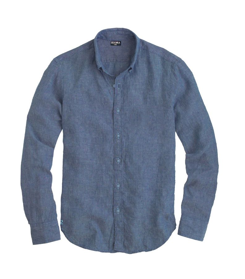 Zeybra CAMICIA UOMO LINO Qualità Garantita