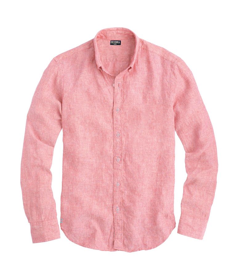 Zeybra CAMICIA UOMO LINO Consegna Veloce