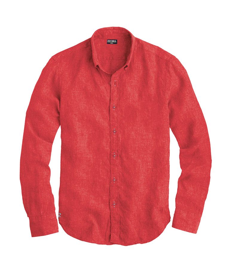 Zeybra CAMICIA UOMO LINO Promozione Limitata