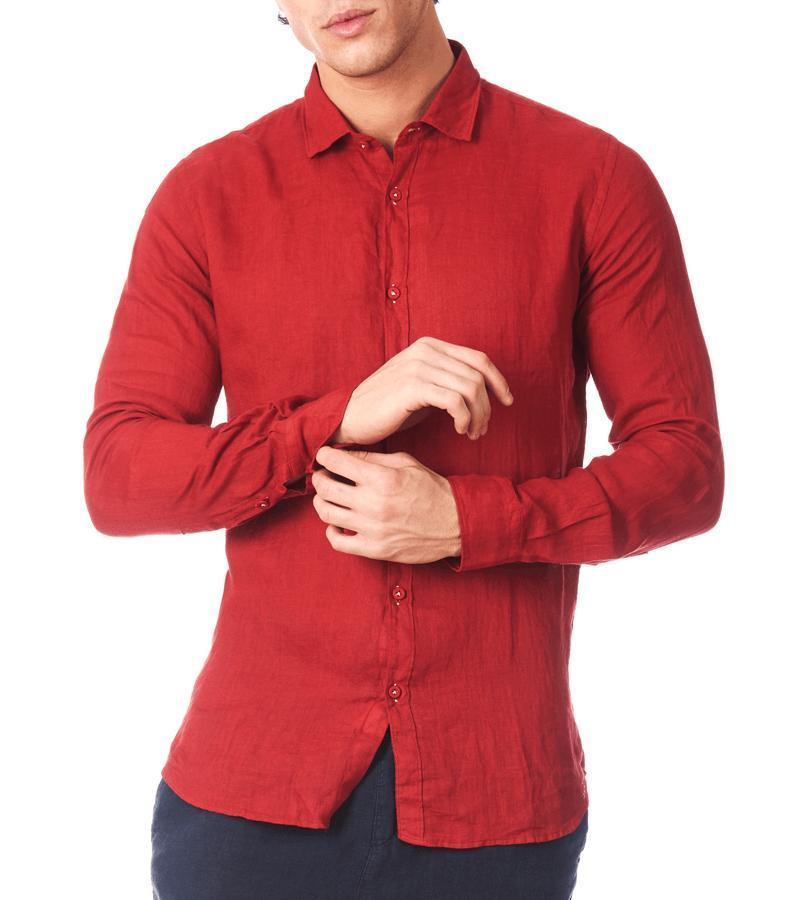Zeybra CAMICIA UOMO LINO Promozione Limitata