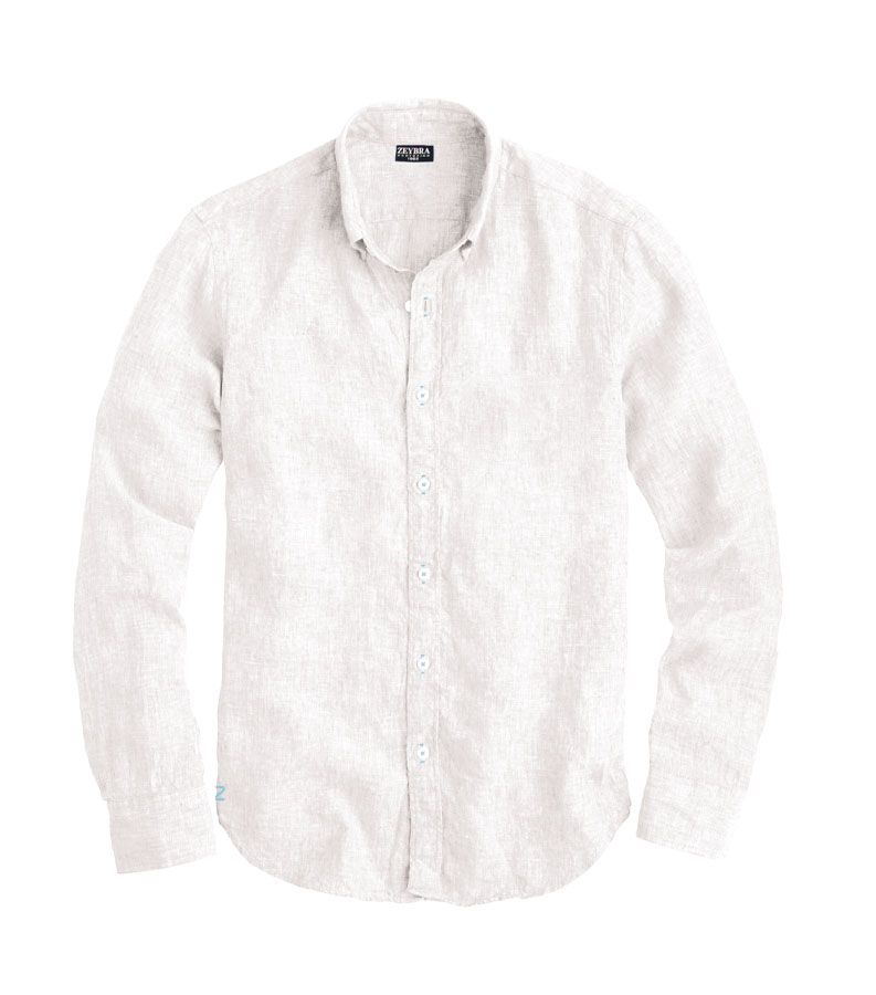 Zeybra CAMICIA UOMO LINO Fino Al -60%
