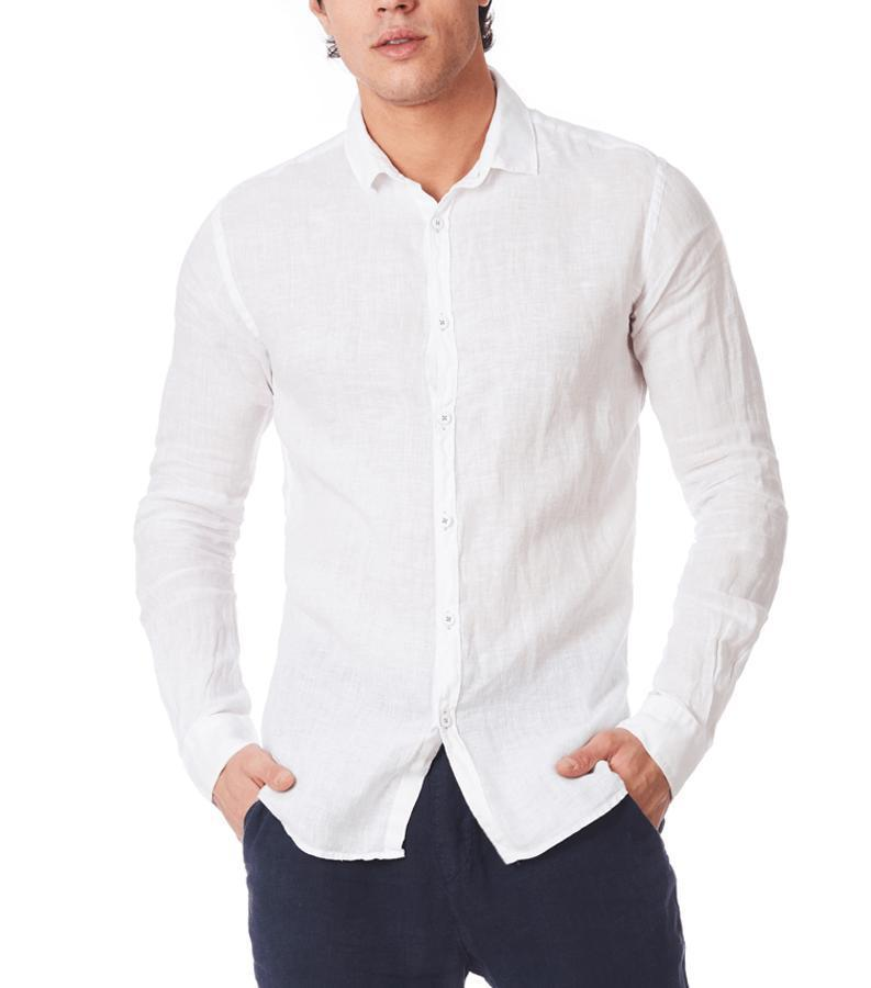 Zeybra CAMICIA UOMO LINO Fino Al -60%