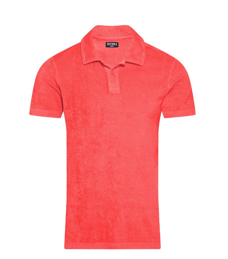 Zeybra POLO UOMO SPUGNA CORAL Comprare a buon mercato