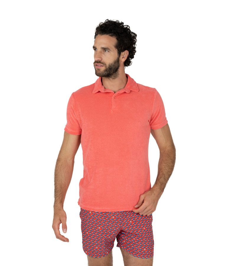 Zeybra POLO UOMO SPUGNA CORAL Comprare a buon mercato