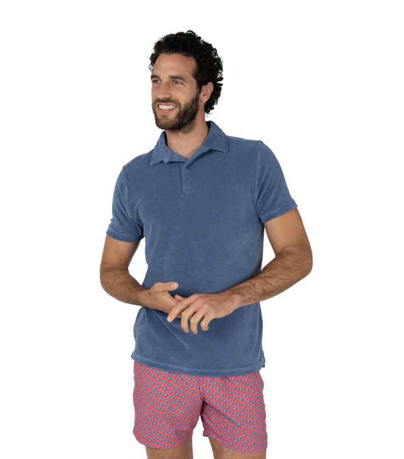 Zeybra POLO UOMO SPUGNA DENIM Grande vendita