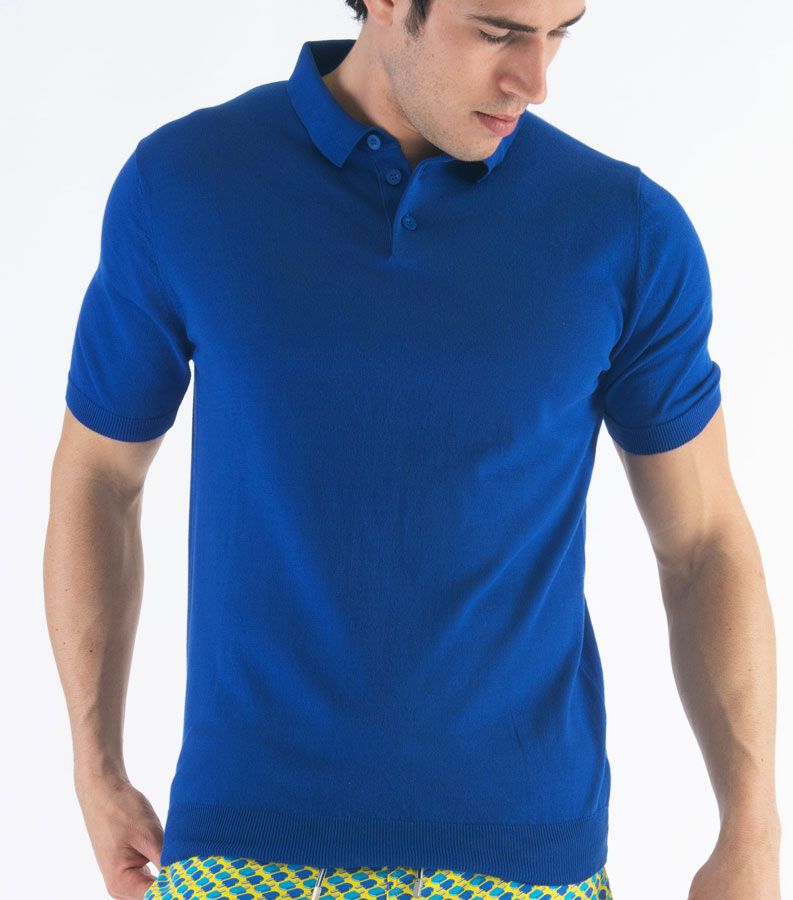 Zeybra POLO UOMO COTONE CREPE ELETTRICO Shopping online