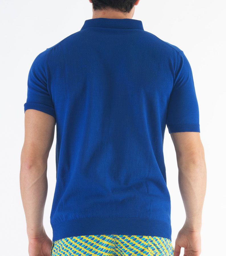 Zeybra POLO UOMO COTONE CREPE ELETTRICO Shopping online